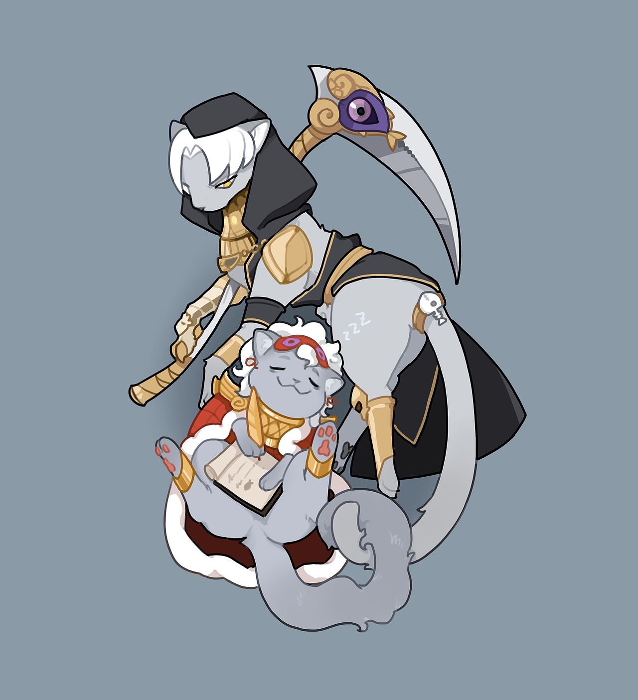 杂七杂八大动物小动物条漫插图什么的