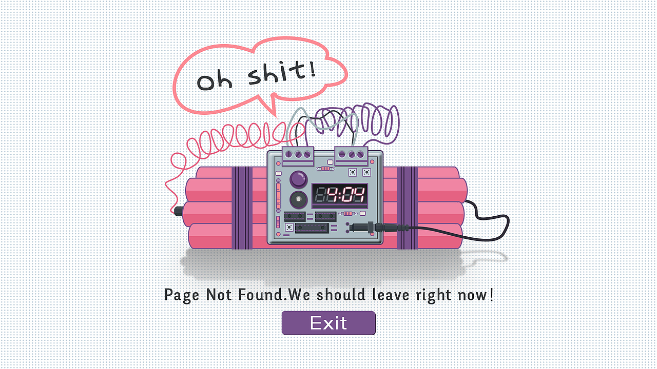 404错误界面设计（图ZNDQyNzE4MjQ=） - 其他网页 - 站酷设计师Smily兔子原创素材 - 站酷ZCOOL