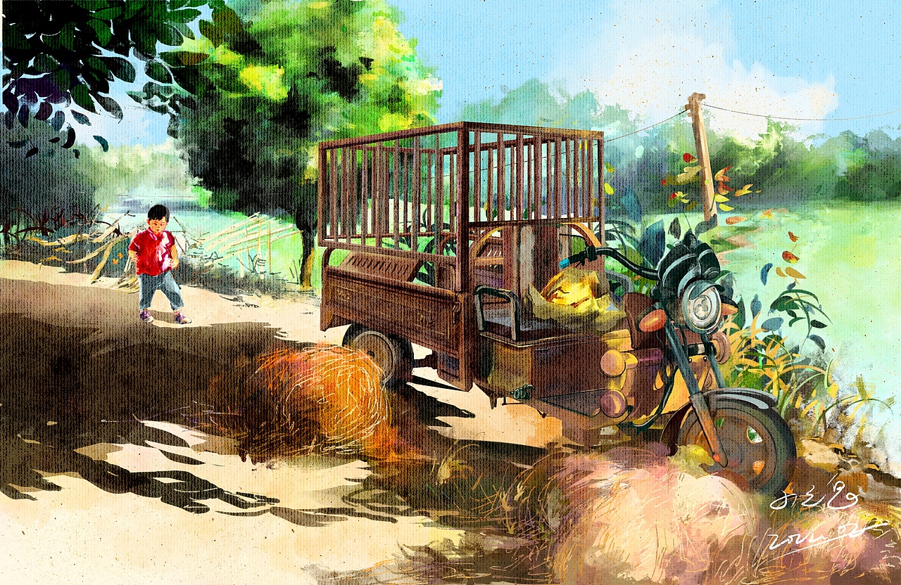 家乡风景—从春到冬