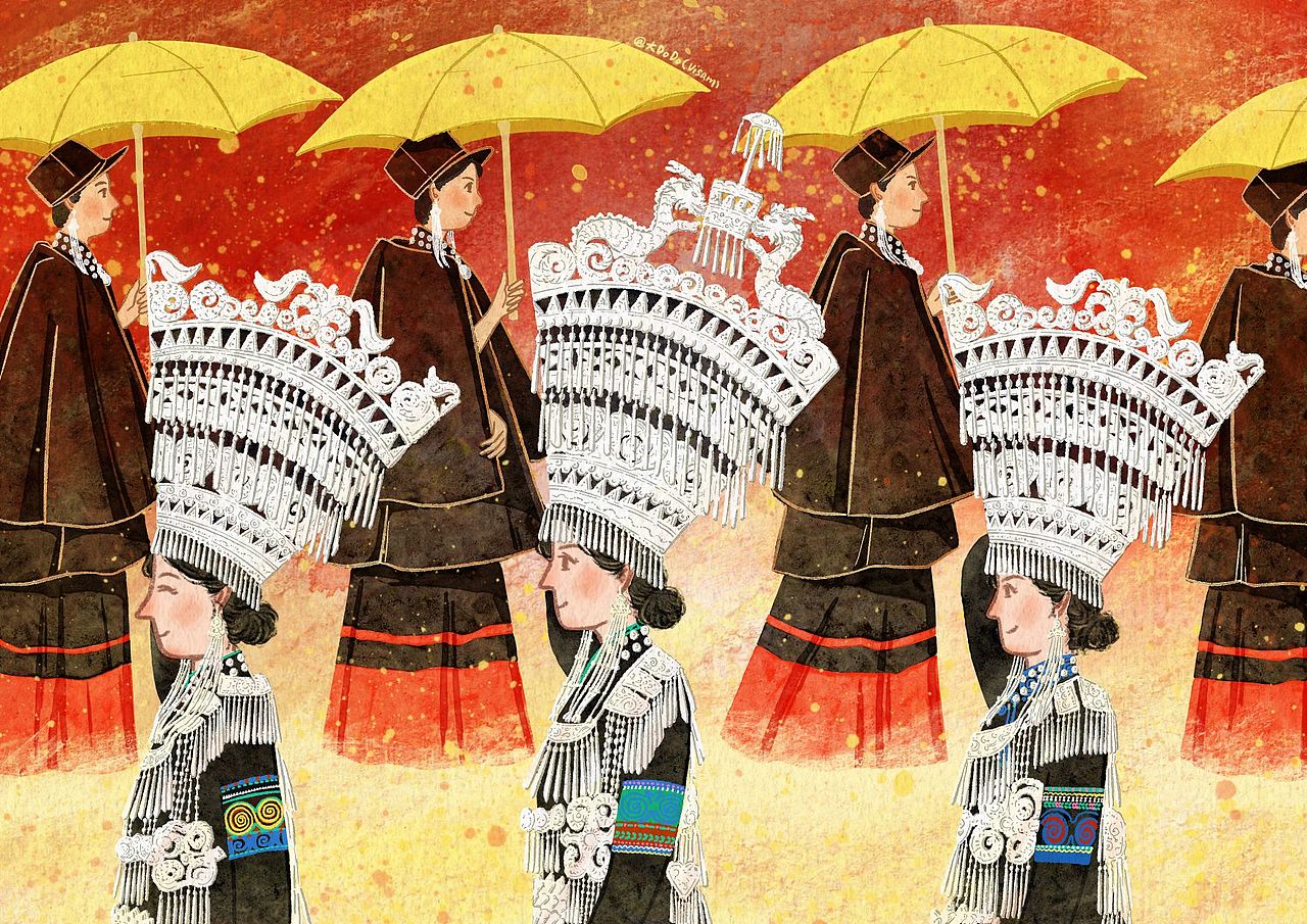 人文系列插画1-4（图ZMzYwNTI2MTQ4） - 创作习作 - 站酷设计师爱画画的嘟妈原创素材 - 站酷ZCOOL