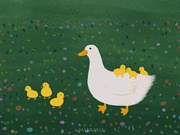 2020.4.19 鴨 臨摹練習(xí)