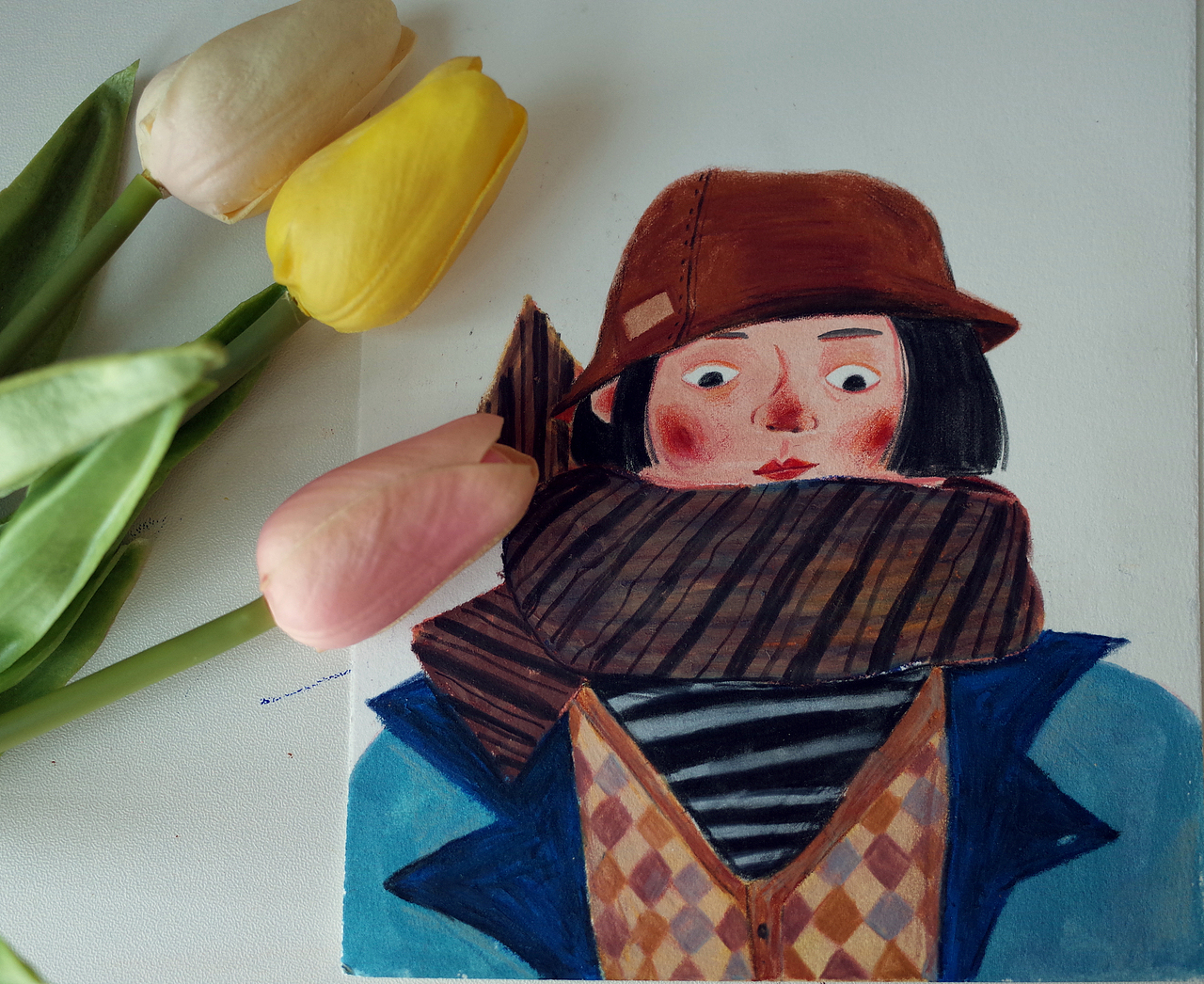 手绘创作日常混更（图ZMTgzMTM1MDg0） - 创作习作 - 站酷设计师六一kaki原创素材 - 站酷ZCOOL