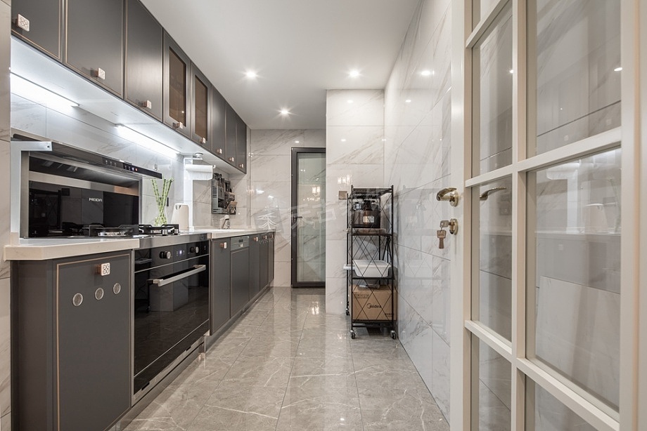 万科御澜道装修实景,混搭风格设计,天古装饰设计师蔡培