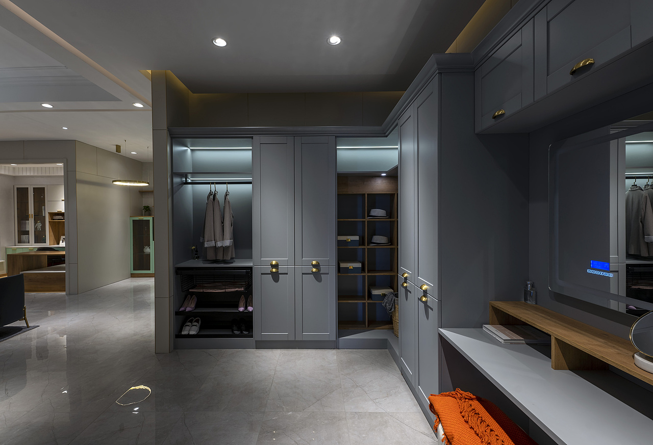 南京一体家整木定制展厅实拍