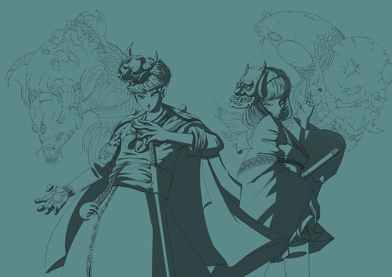 还没取（图ZMzIzMDYxNTk2） - 商业插画 - 站酷设计师别骂虎子啦原创素材 - 站酷ZCOOL