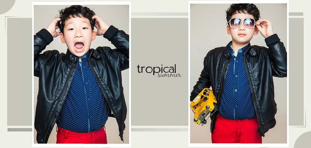 儿童摄影后期相册设计