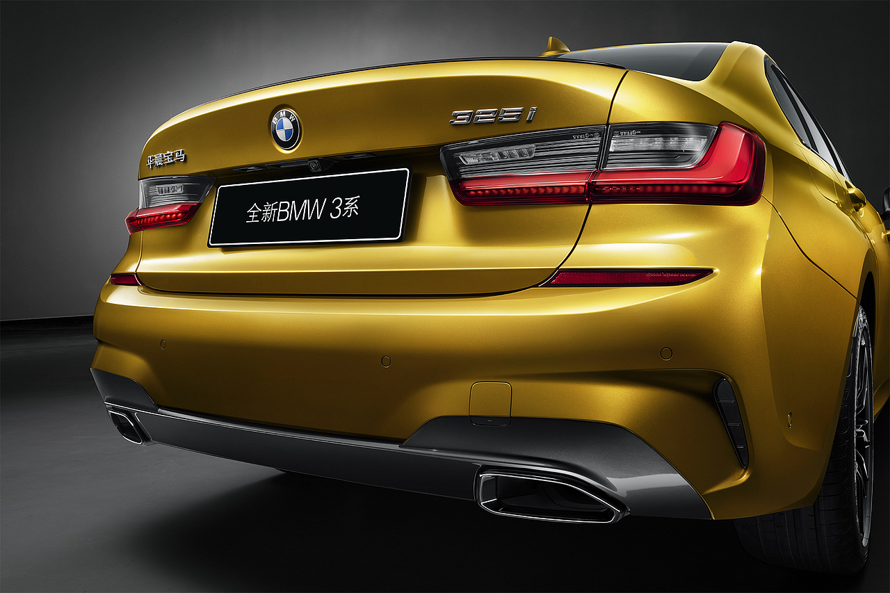 汽车修图-BMW三系细节