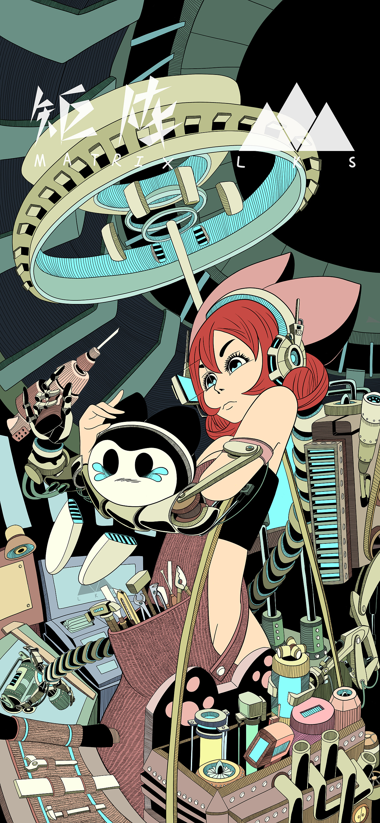 矩阵——创世纪|插画|概念设定|摸大鱼儿_原创作品-站酷zcool