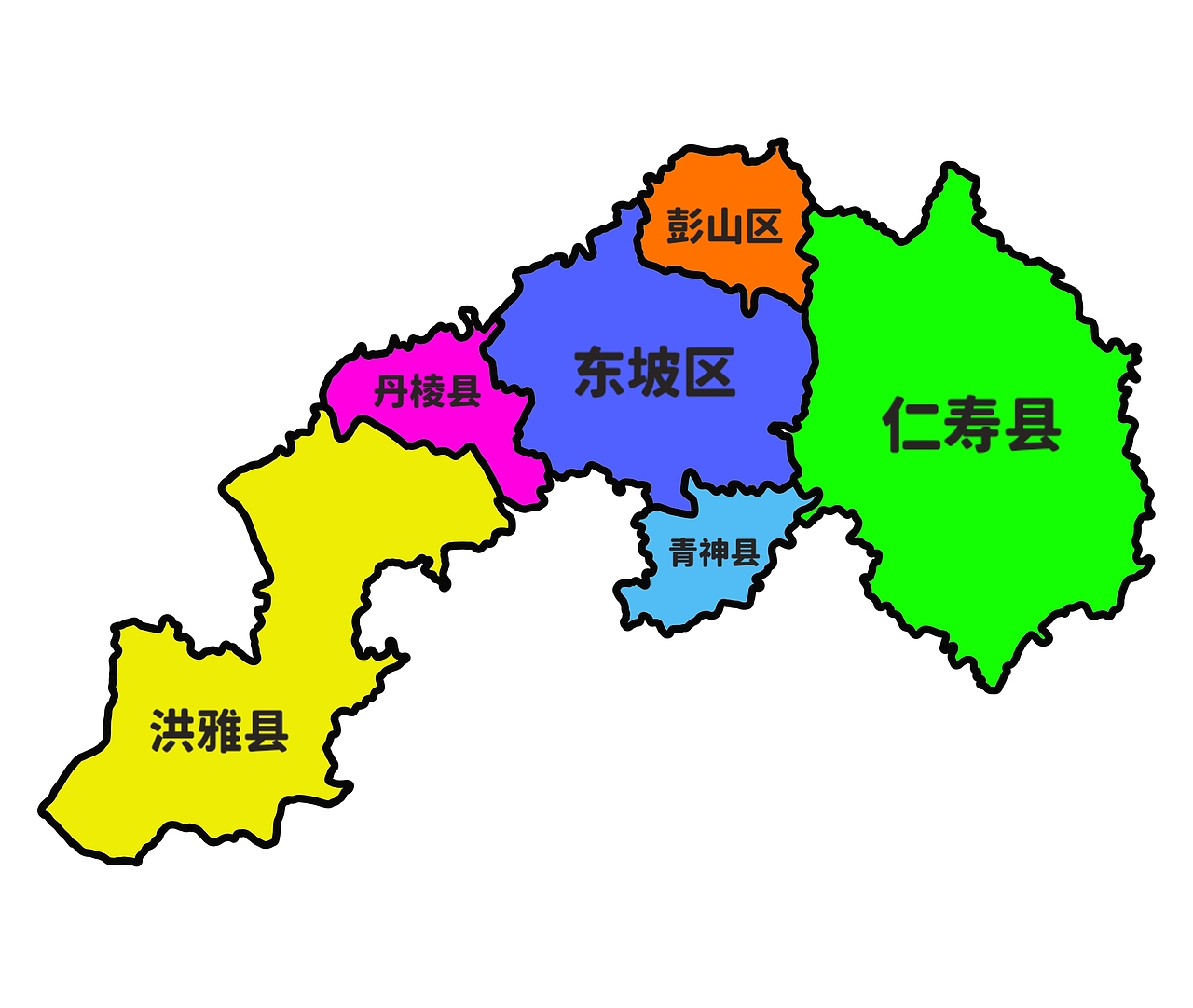 四川省地市州(一)