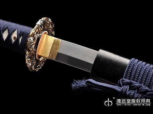 德匠堂宝剑-龙泉刀剑-兼光打刀|折叠地肌钢（DJ-1370）