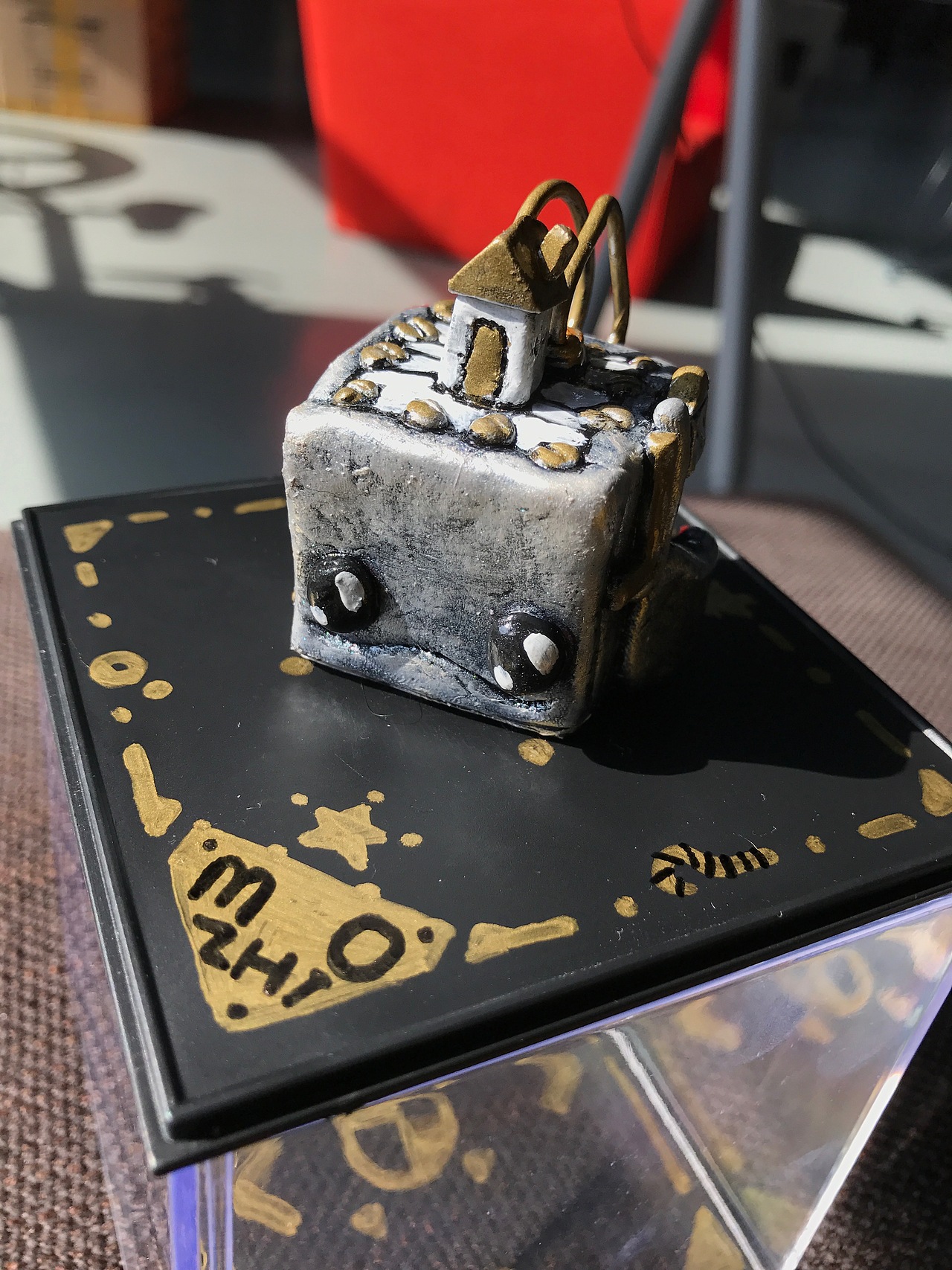 纯手工墨汁小鲸鱼