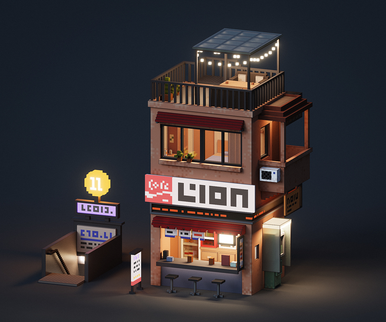 体素作品小合集