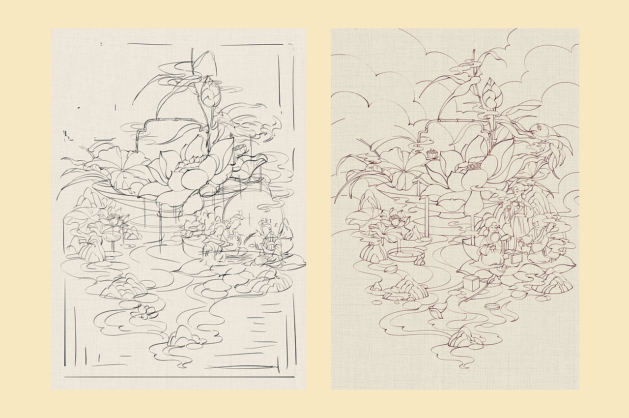 藕粉美食插画（图ZMzYxNzUxODQ4） - 商业插画 - 站酷设计师插画师拾一原创素材 - 站酷ZCOOL