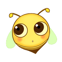 蜜蜂动态表情包图片