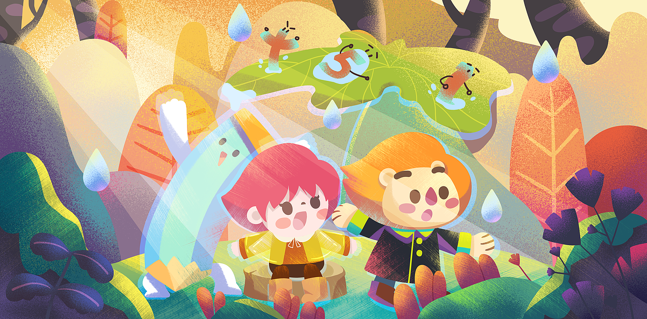 banner|插画|商业插画|raven_ki_原创作品-站酷zcool