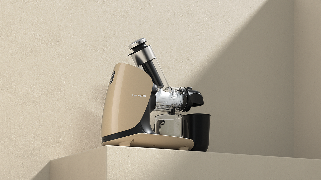 Joyoung 九阳|榨汁机 原汁机 产品渲染