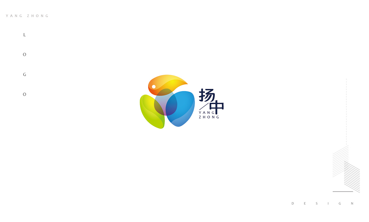 扬中城市logo