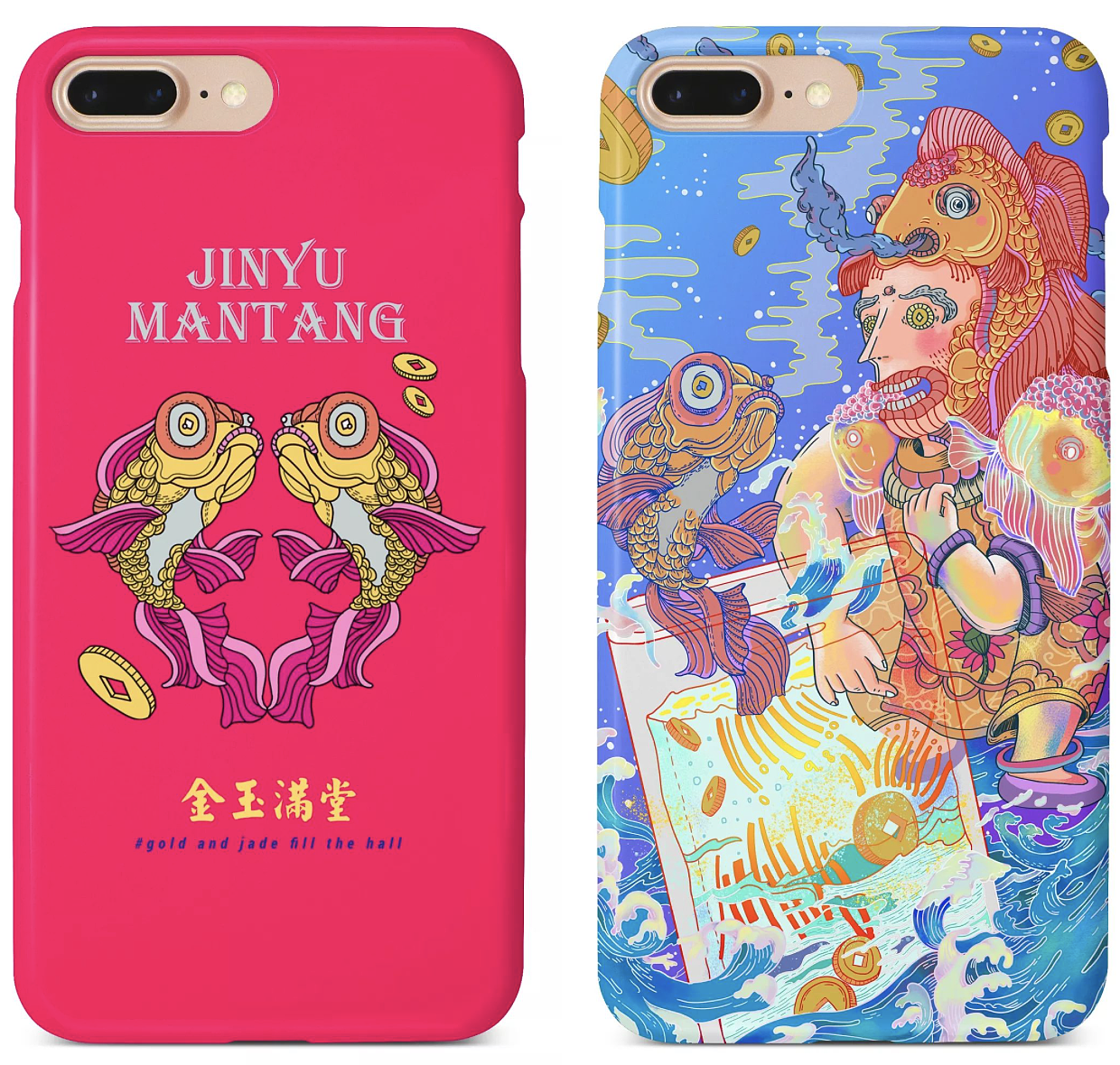 好吉了-吉祥图案手机壳（图ZMTY3ODI4MjE2） - 生活用品 - 站酷设计师岚雪梨原创素材 - 站酷ZCOOL