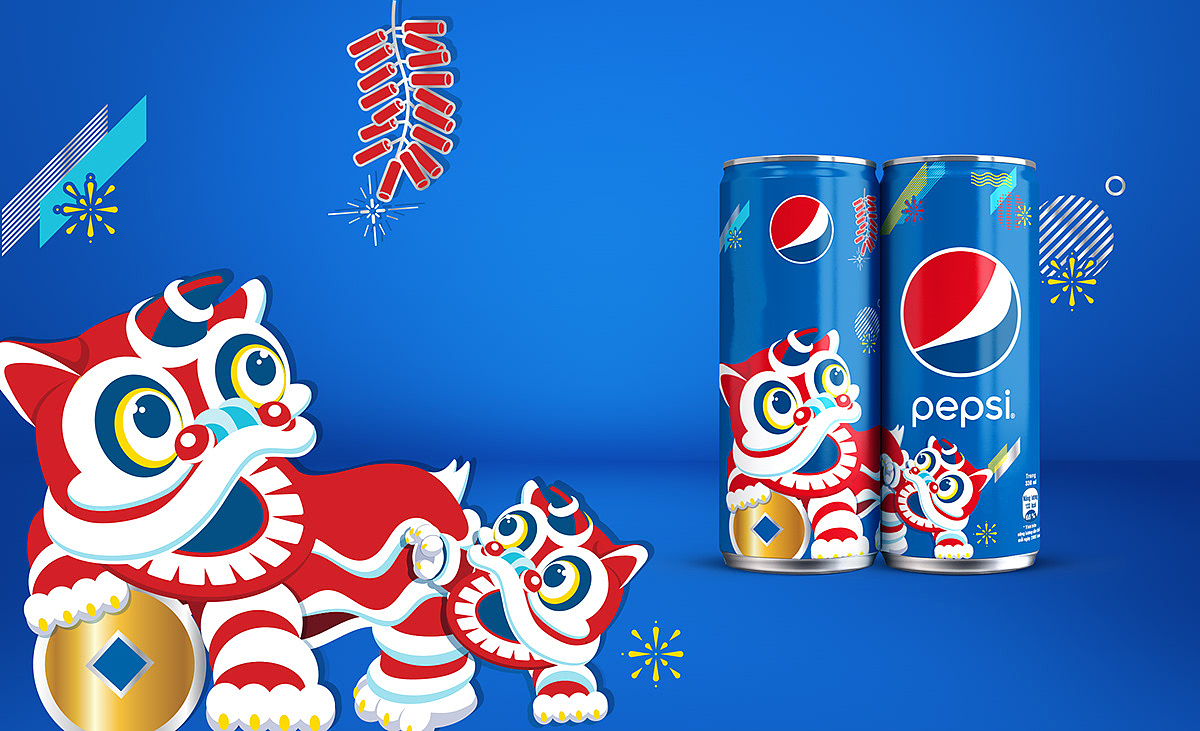 《百事可乐》包装设计