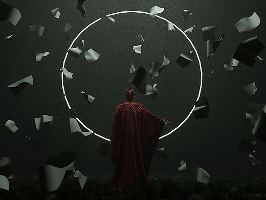 C4D  场景搭建  OC渲染