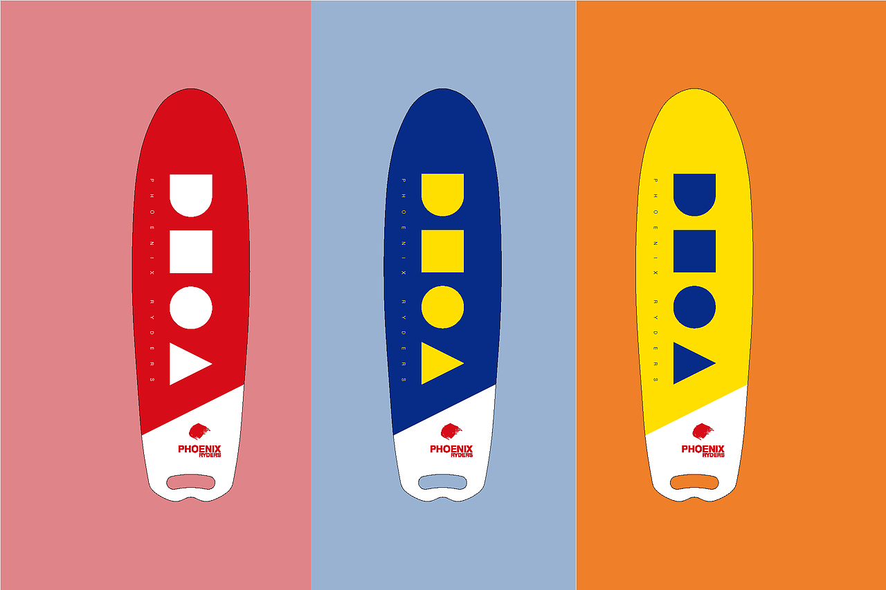 PHOENIX滑板外观设计