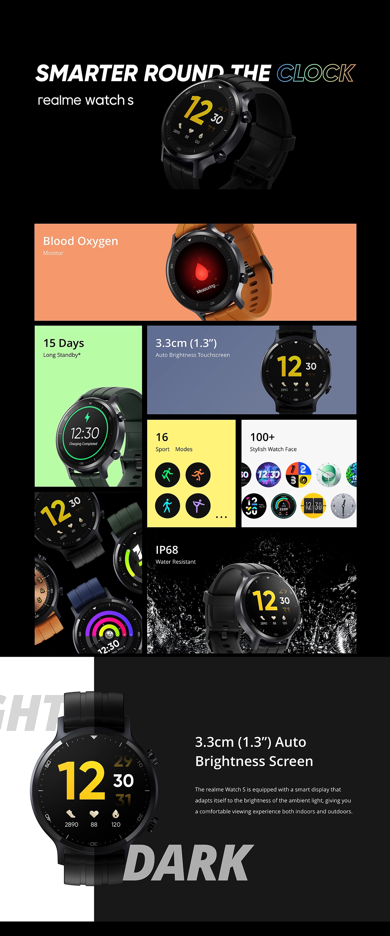 【产品渲染--Realme手表/电动牙刷】