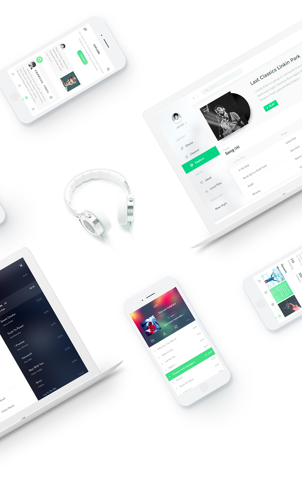 Echo Design（图ZODc4MTM2MTY=） - APP界面 - 站酷设计师JACKW原创素材 - 站酷ZCOOL