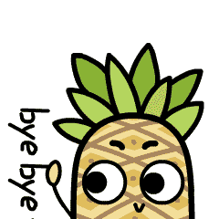 菠萝表情符号图片