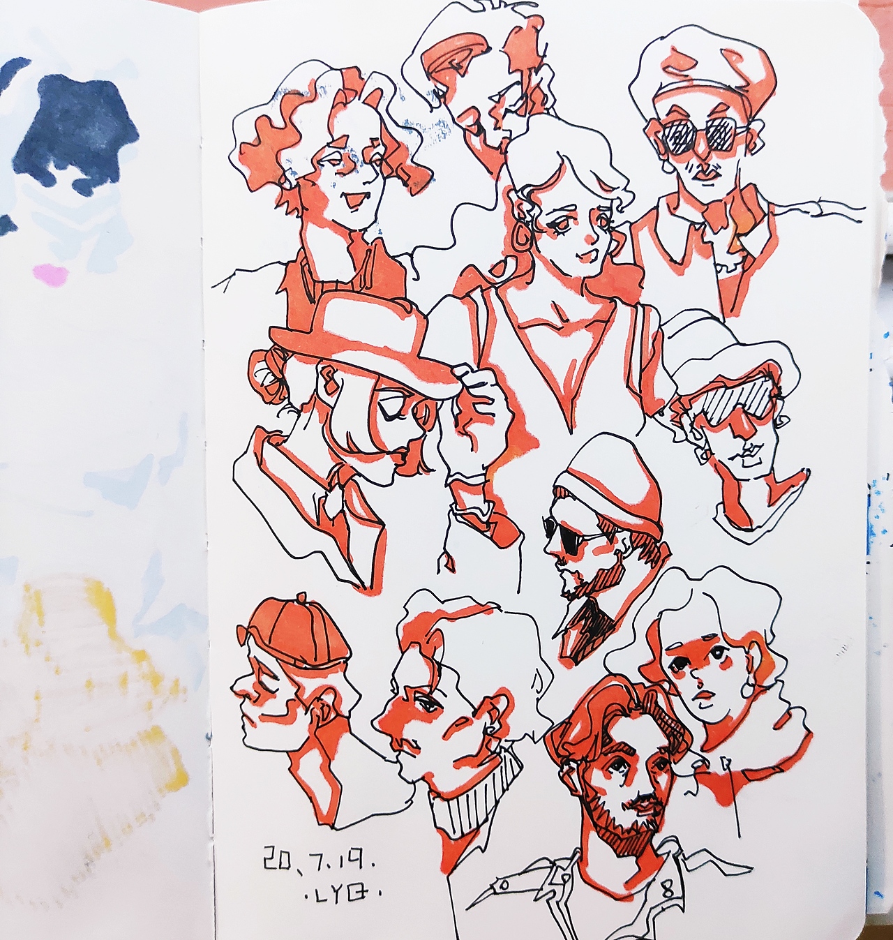 sketch book（图ZMjg3MDUxNDA0） - 艺术插画 - 站酷设计师一篮番茄原创素材 - 站酷ZCOOL