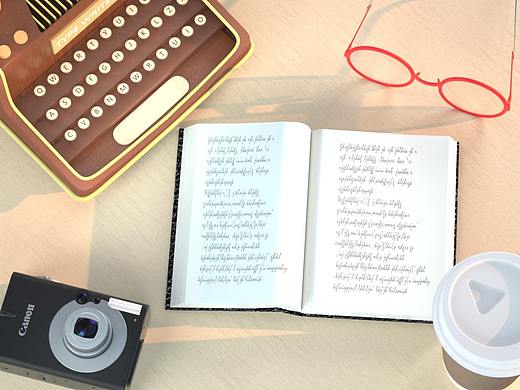 静物场景制作渲染