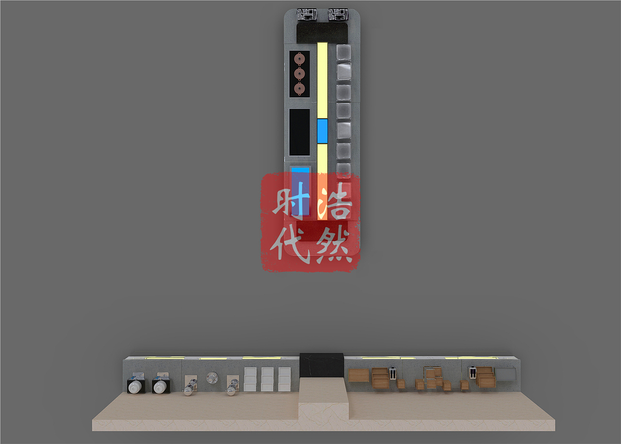 小型宴会厅自助餐台定制设计工厂