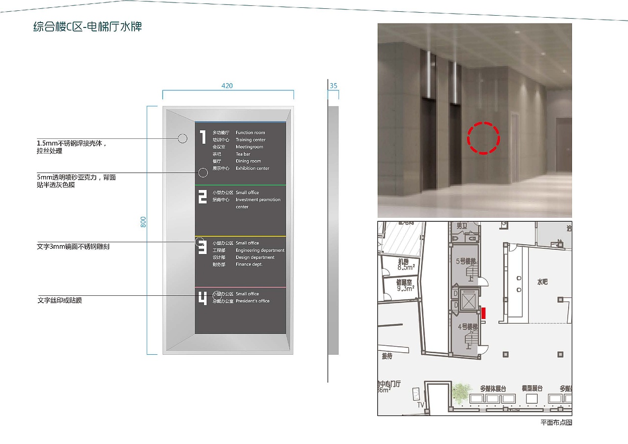 大连泰达慧谷开发区一期导视设计