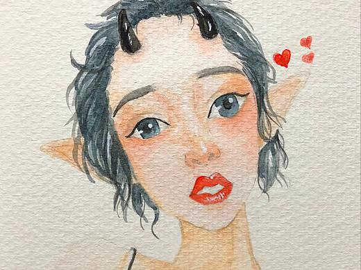 水彩步骤