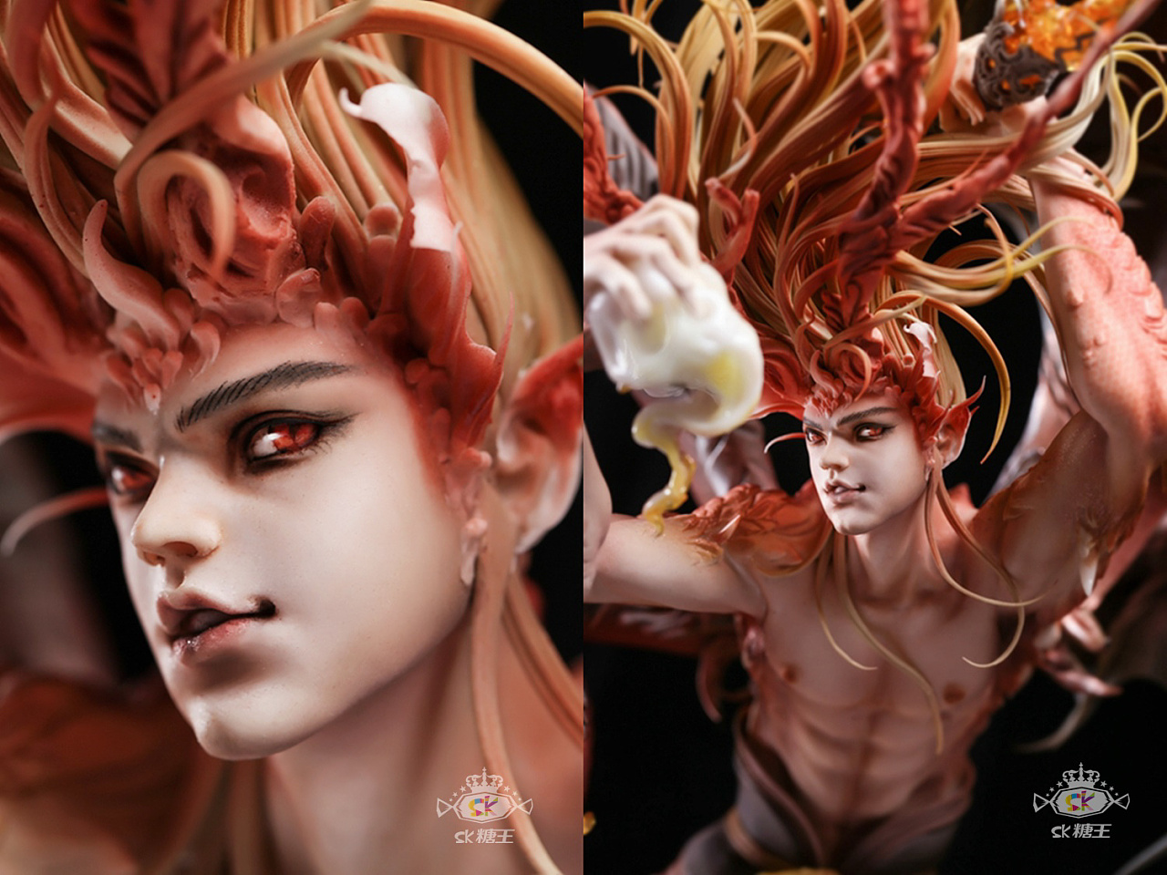 sk糖王 | 翻糖人偶作品 《龙人》