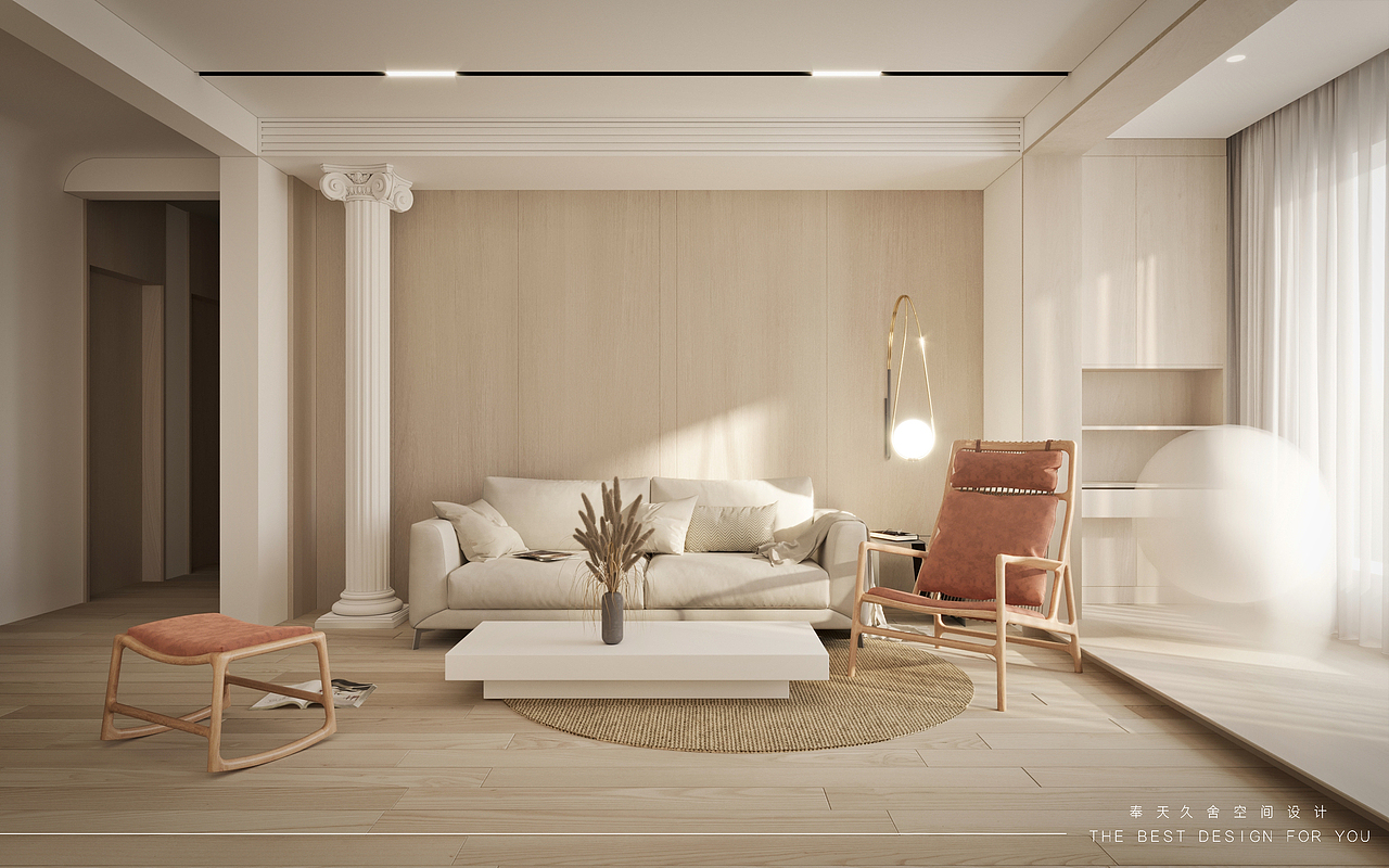 雅居观世140㎡丨沈阳室内设计（图ZMTkyNDA1OTk2） - 家装设计 - 站酷设计师奉天久舍空间设计原创素材 - 站酷ZCOOL