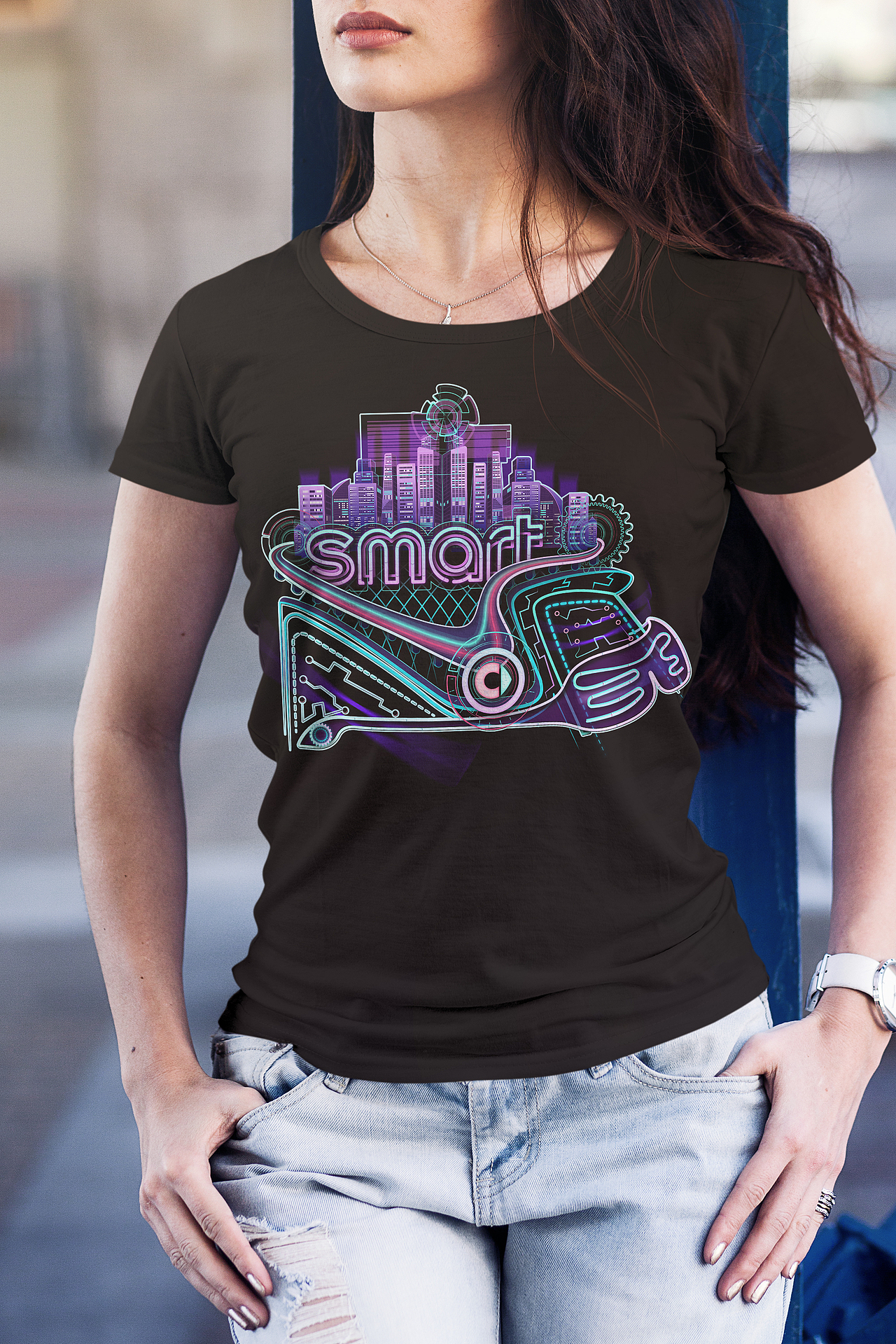 smart T恤系列:燥动未来 。T恤图案设计