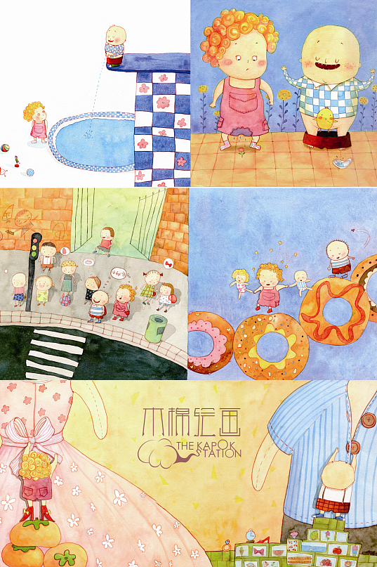 儿童性教育绘本（图ZMzY5NjQzMzI=） - 儿童插画 - 站酷设计师木棉绘画原创素材 - 站酷ZCOOL