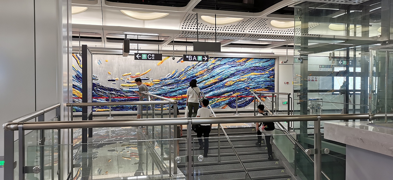 嵌瓷 |深圳地铁荔湾站异嵌瓷《海之狂想曲》(图ZMjA5MzU1MDIw) - 绘画 - 站酷设计师陈旭南原创素材 - 站酷ZCOOL