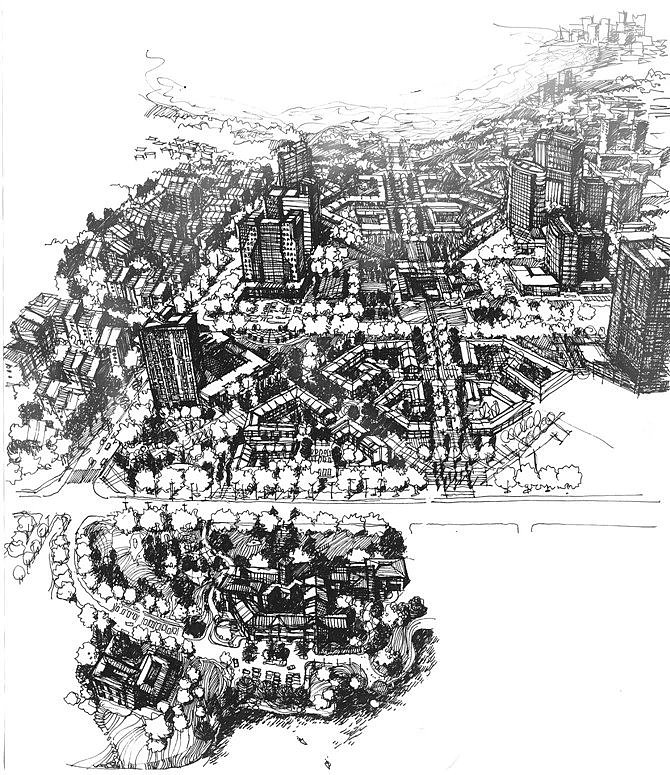 建筑景观练习（图ZNTQ5MzQ1NjQ=） - 建筑设计 - 站酷设计师leaushown原创素材 - 站酷ZCOOL