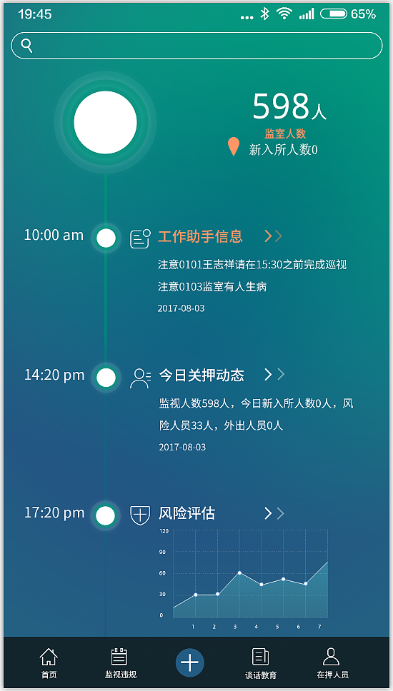 警务APP界面首页（图ZOTQ5MTU2OTI=） - APP界面 - 站酷设计师是柠檬啊原创素材 - 站酷ZCOOL