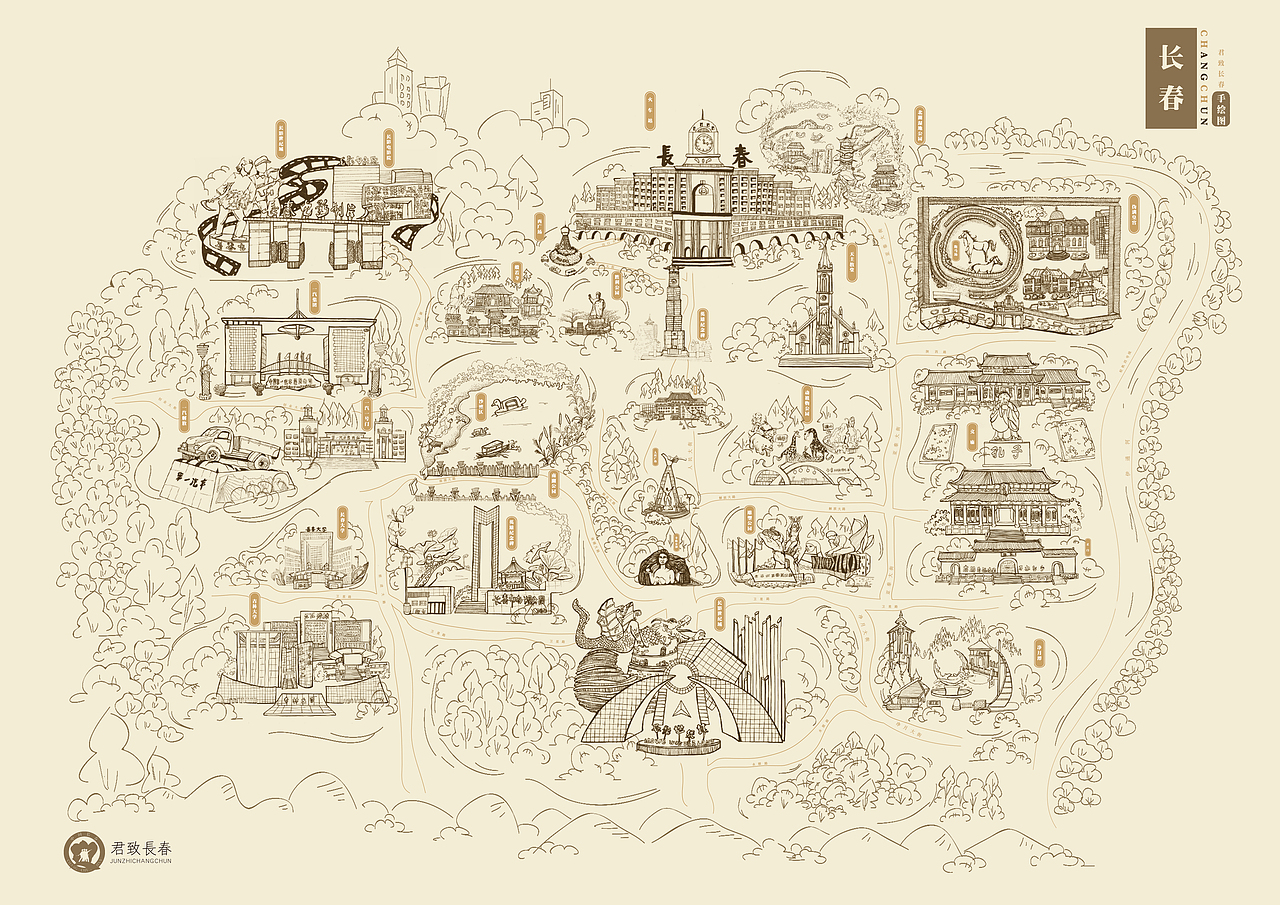 长春地图