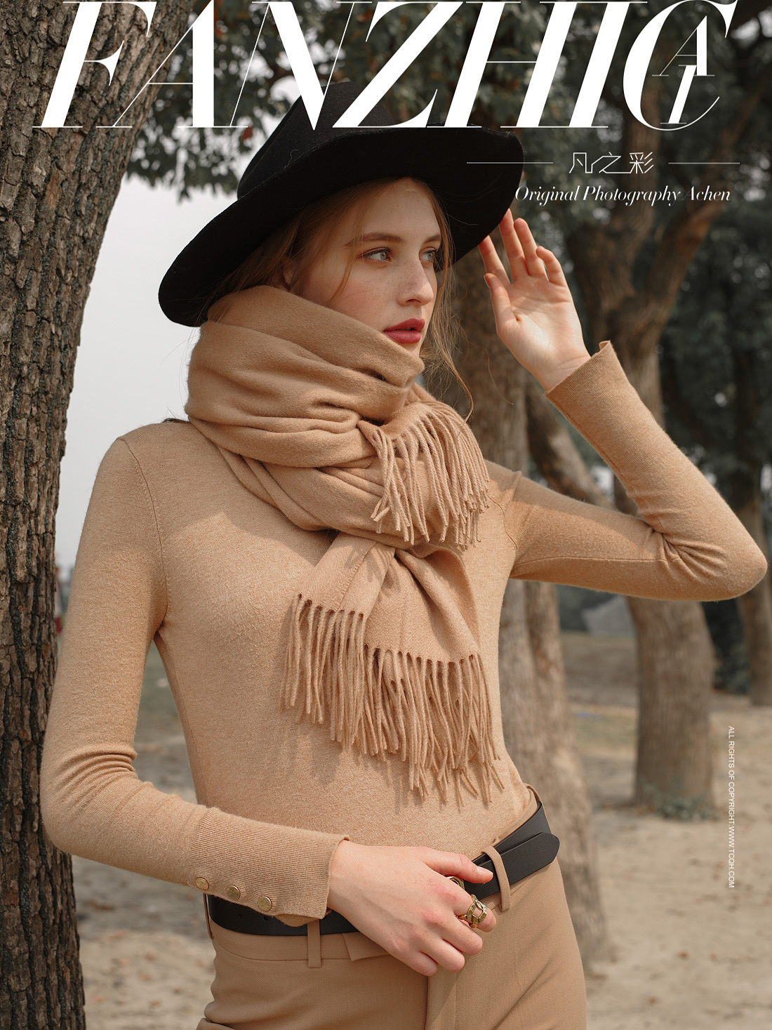 围巾大片拍摄@品牌围巾形象拍摄作品