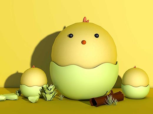 绿皮鸡蛋主视觉形象设计