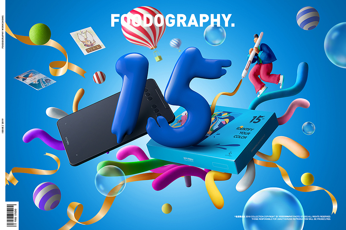 创意摄影 | XP-PEN手绘板 ✖ foodography