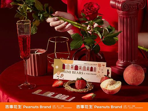 MIMI BEARS迷迷熊美甲贴丨吉事花生电商摄影