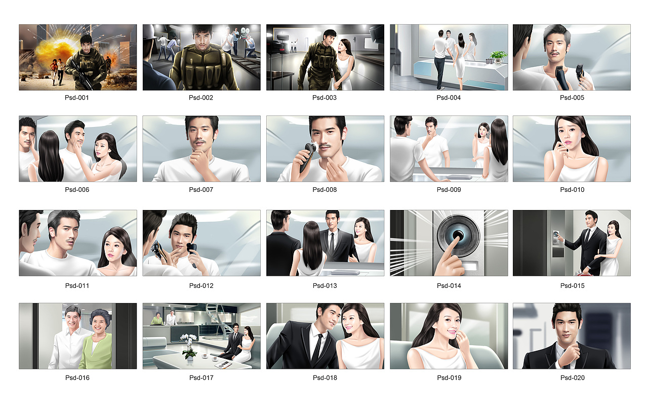 广告TVC脚本#分镜头#商业脚本（图ZMjUyNjE4MjY0） - 商业插画 - 站酷设计师约束自我原创素材 - 站酷ZCOOL