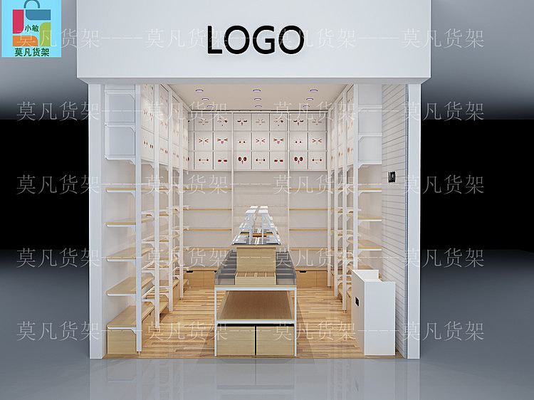 莫凡货架免费设计平面图-饰品百货店货架摆放技巧