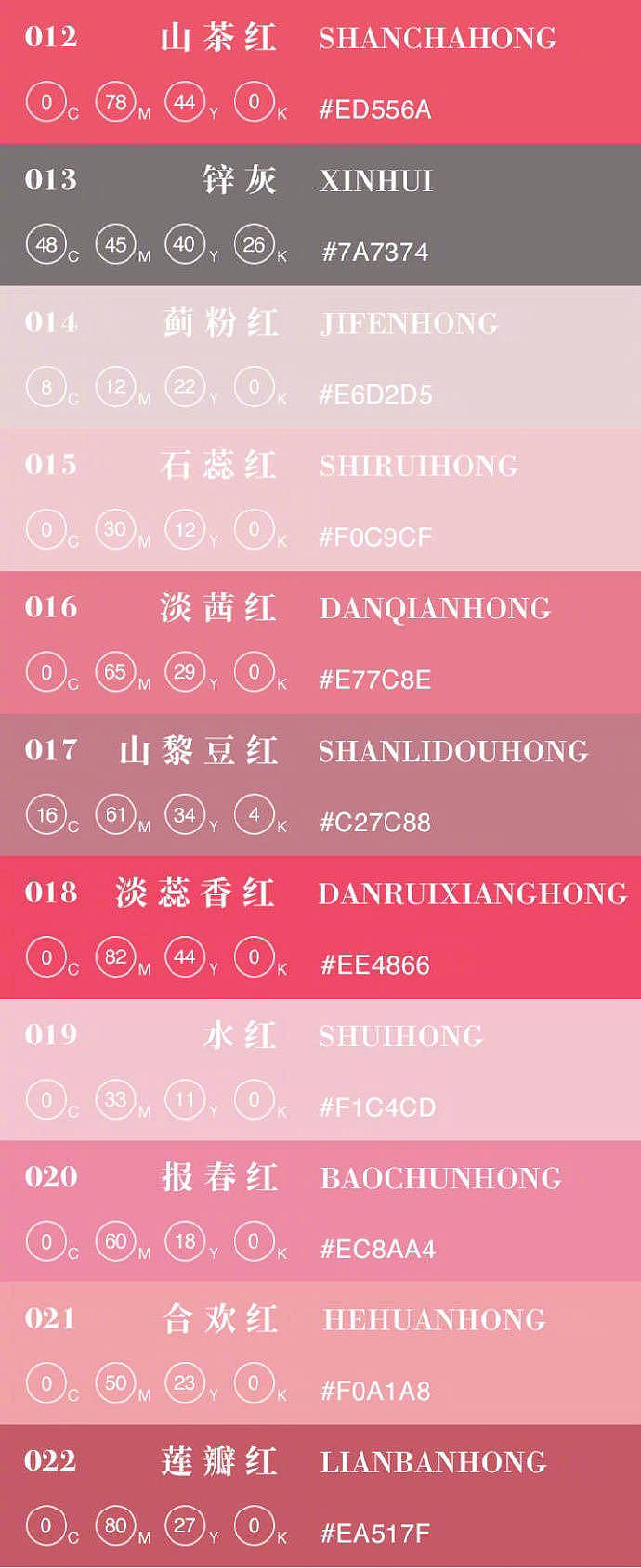 色卡（图ZMTcyNTEwNjc2） - 其他 - 站酷设计师AzreRed原创素材 - 站酷ZCOOL