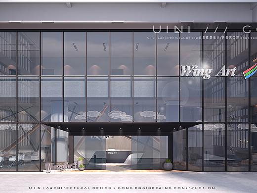 【由里建筑设计】云之彩展厅空间