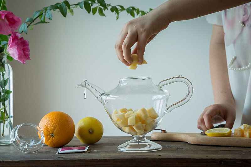 夏日美白水果茶